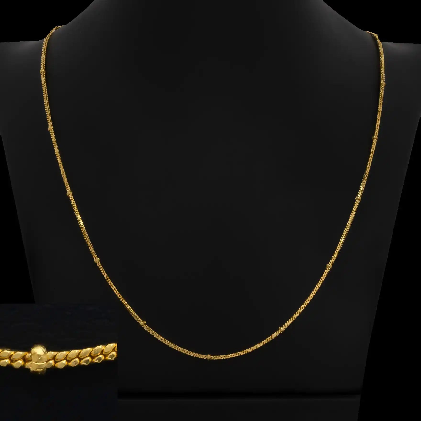 Stylish Gold Plated Chain 