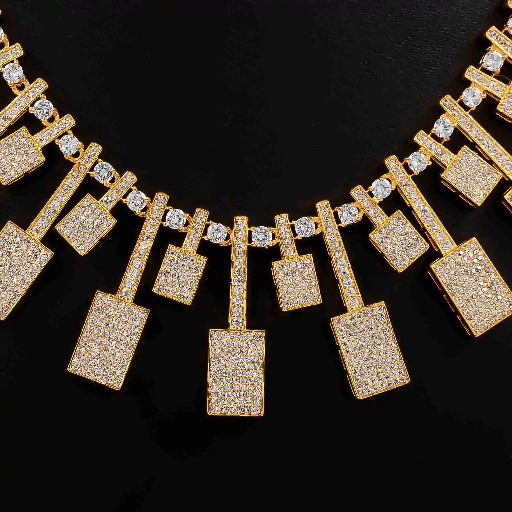 Premium Stone Necklace Short With Stud PMSNS6W-0021, PMSHST16W-052