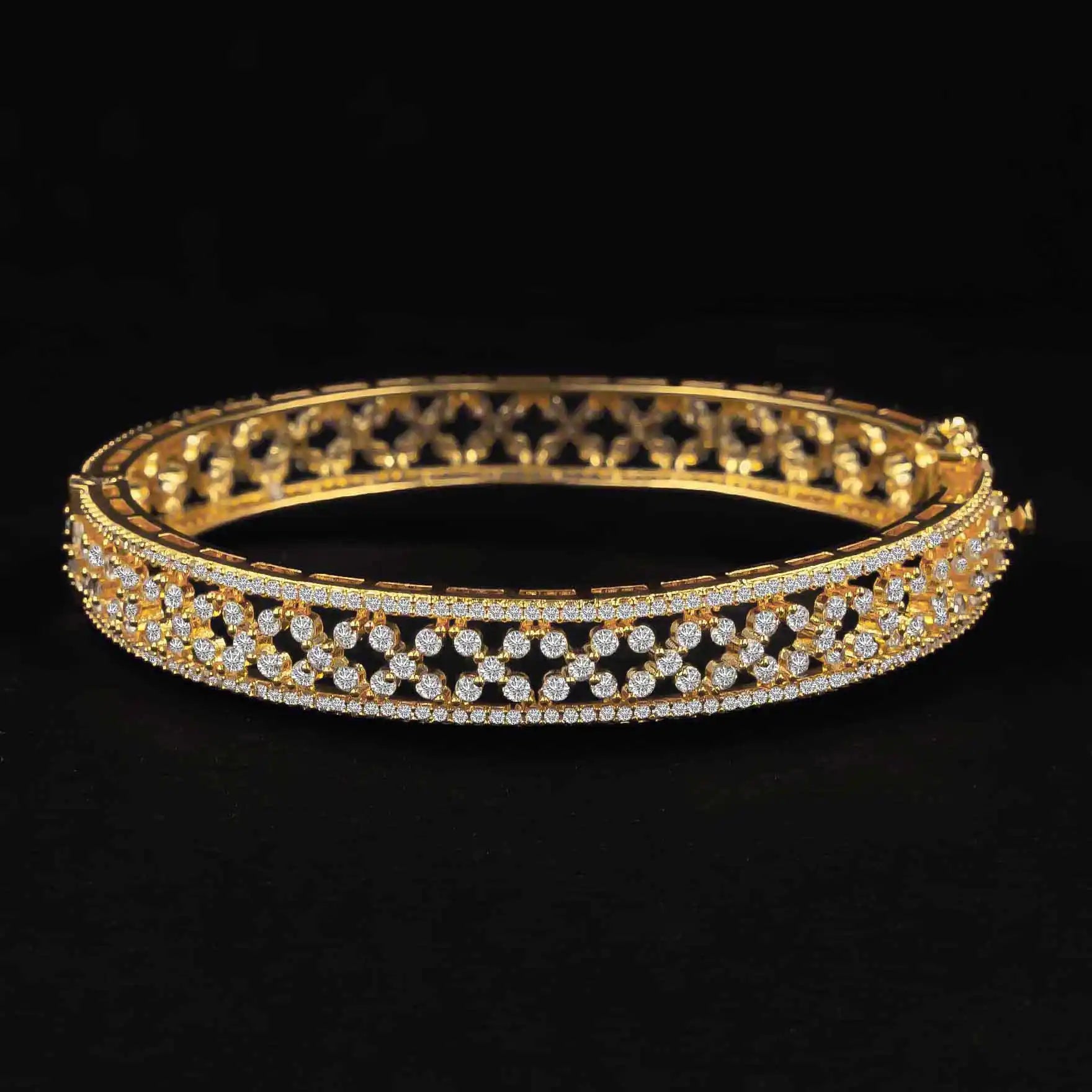 Premium Stone Bangle PMSB35aW-006