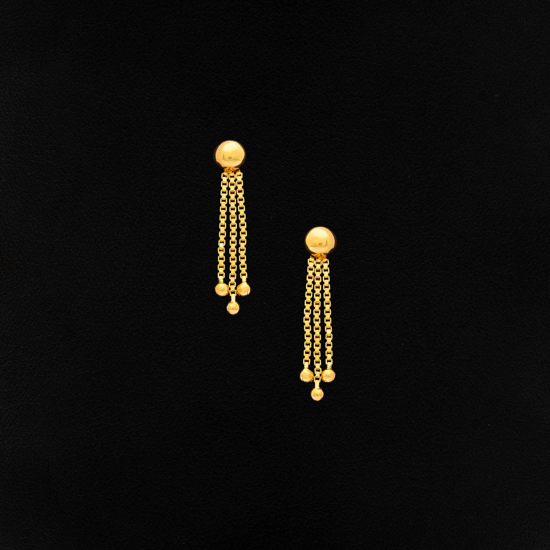GOLDEN HANGING STUD PGHST214-001