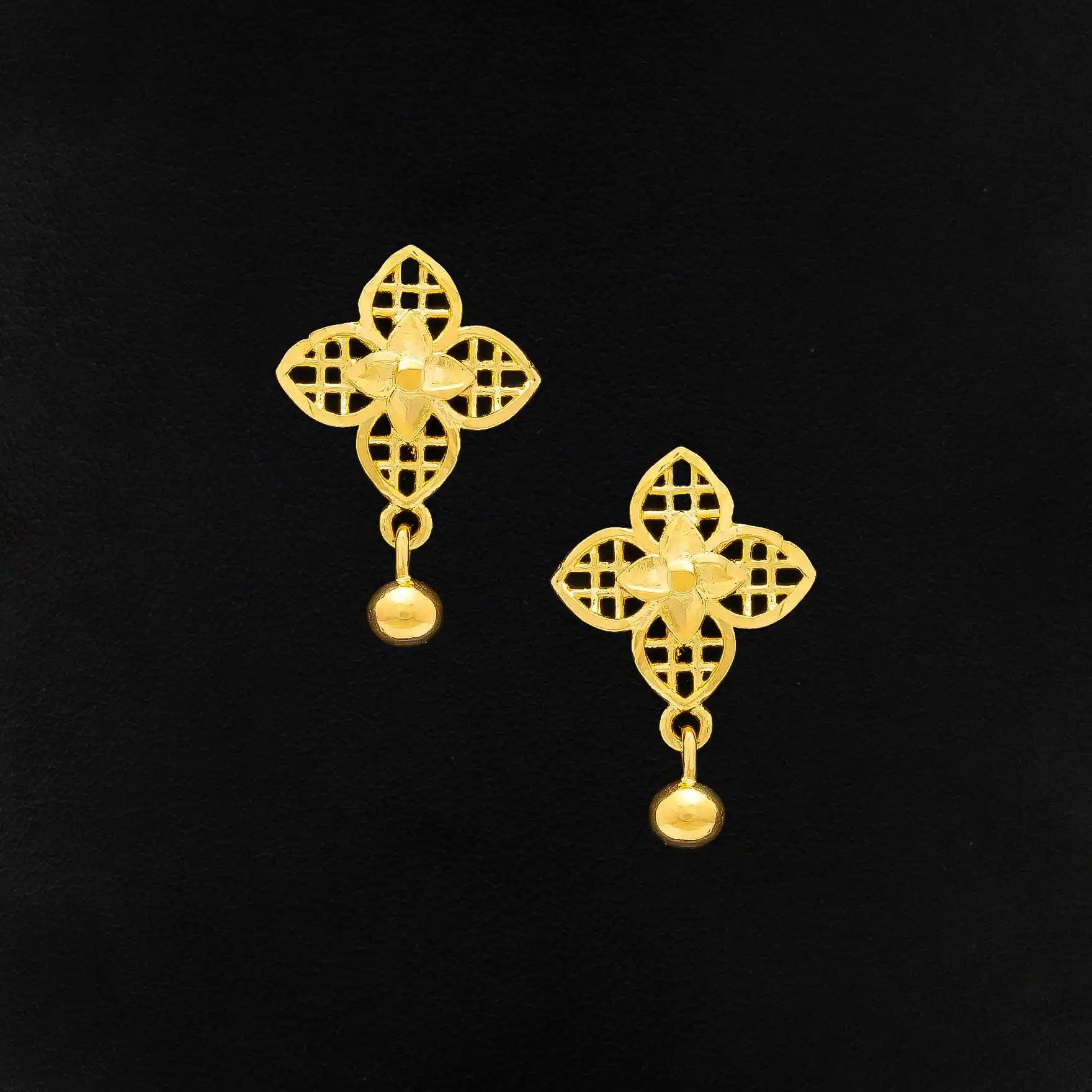 GOLDEN HANGING STUD PGHST99-09