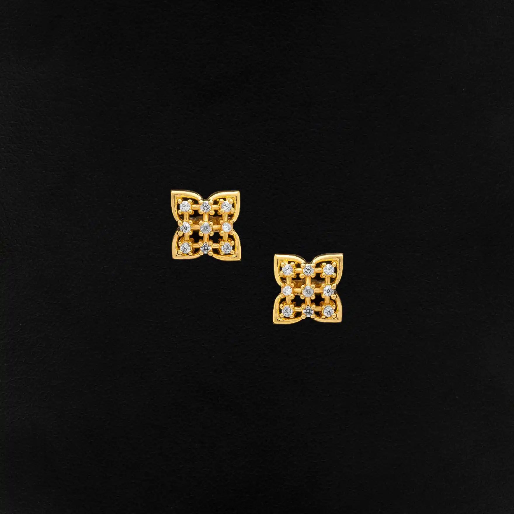 STONE EARRING PSST512W-001