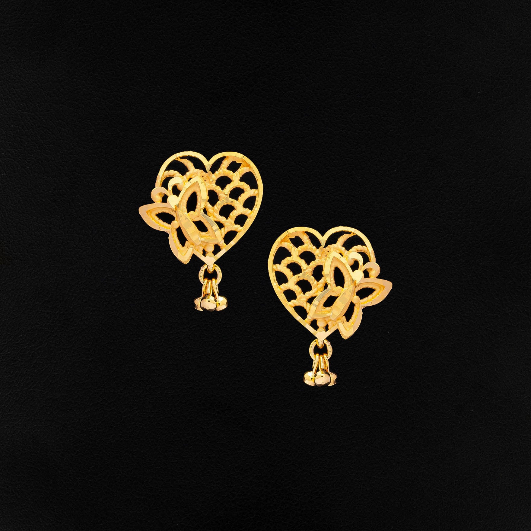 GOLDEN HANGING STUD PGHST348-001