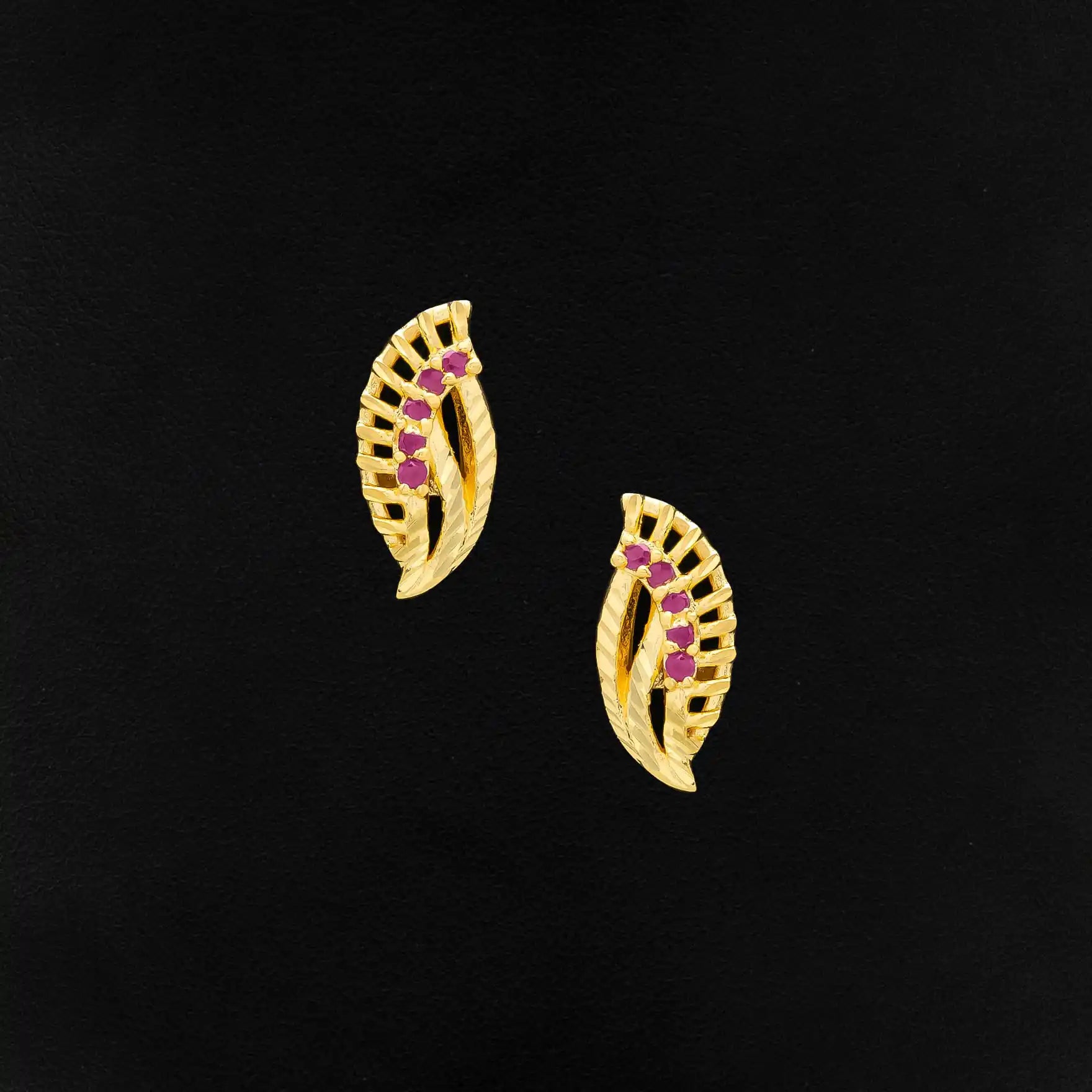 STONE EARRING PSST443R-001