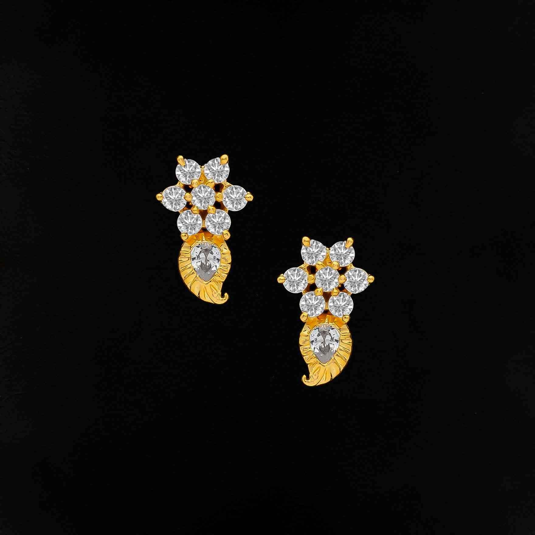 Premiun Stone Necklace with Stud PMSNS27W-007, PMSST2W-051