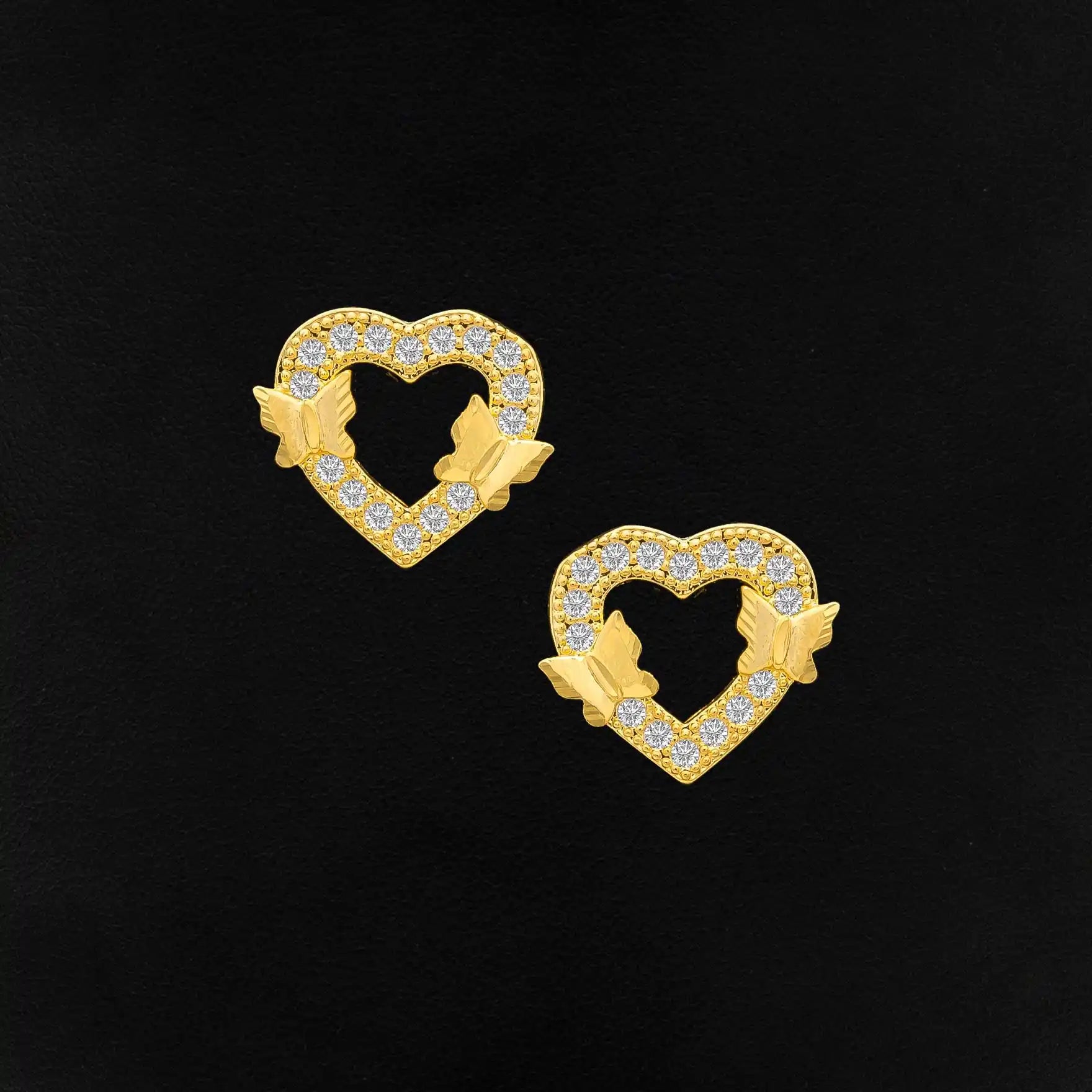 STONE EARRING PSST370W-001
