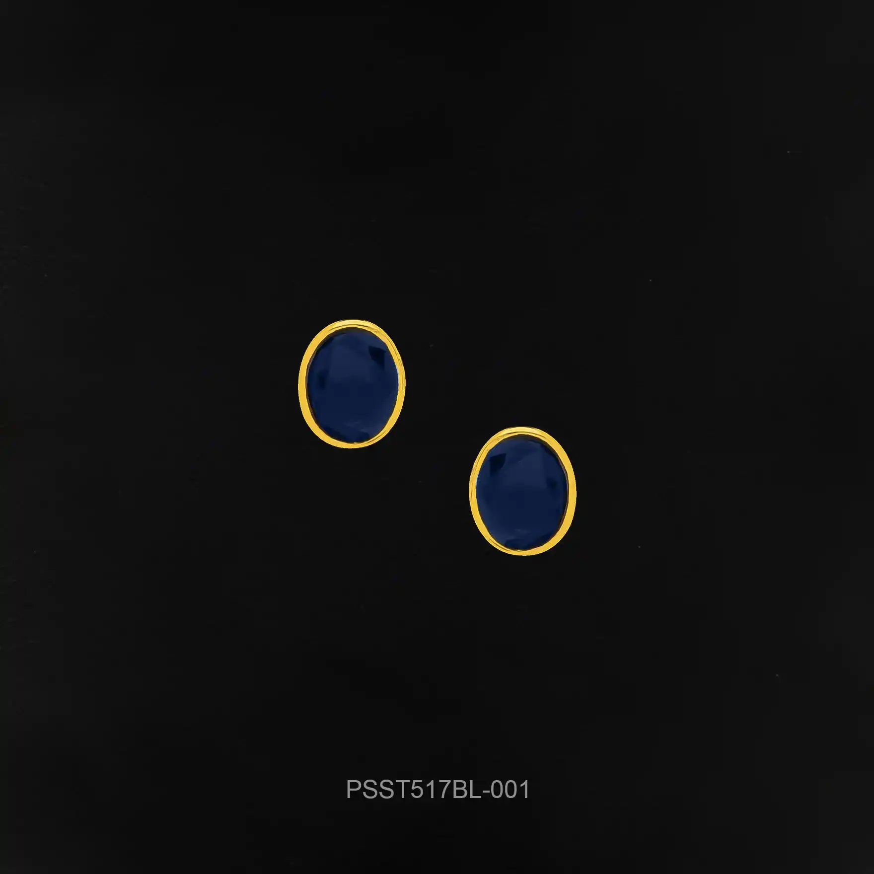 STONE EARRING PSST517BL-001