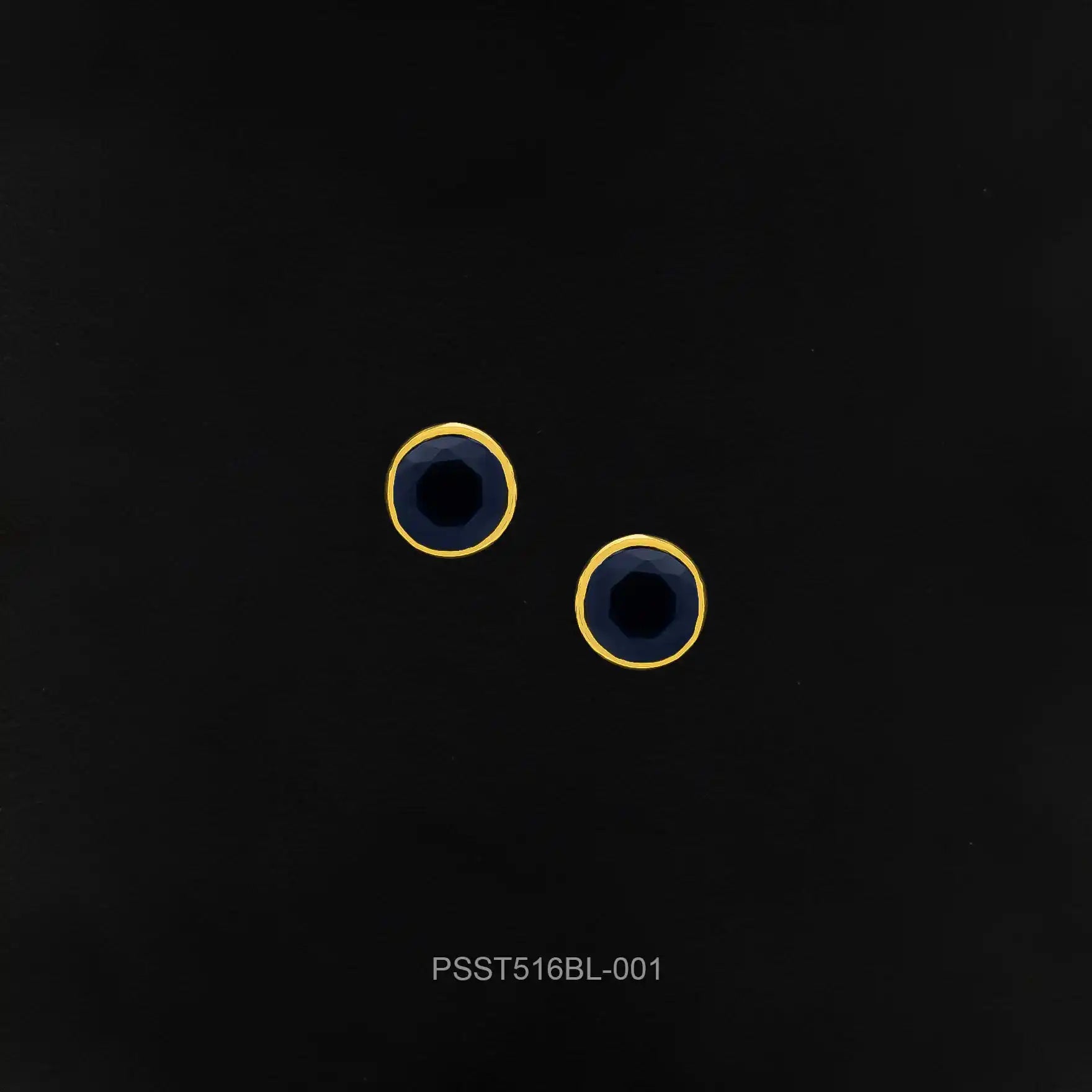 STONE EARRING PSST516BL-001