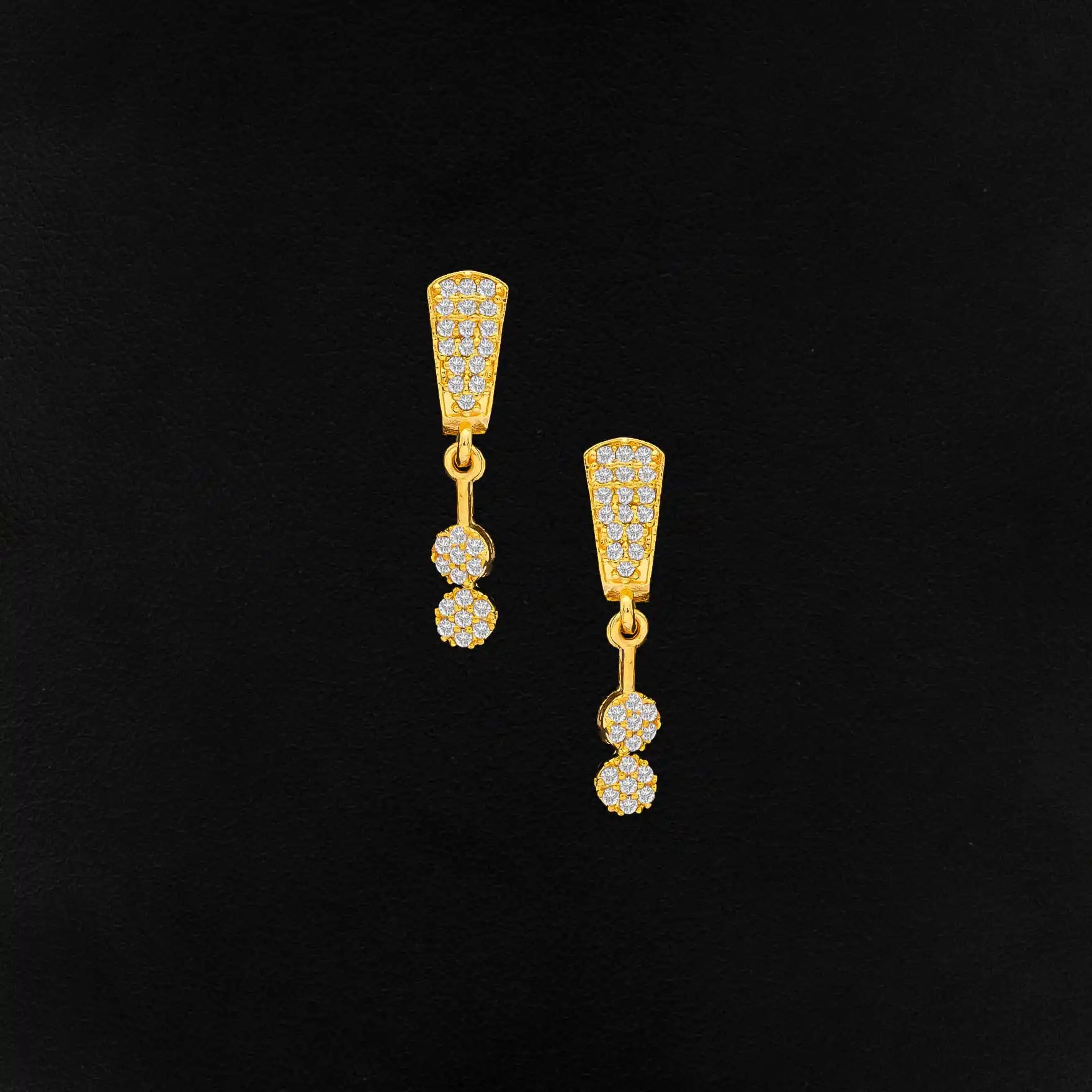 GOLDEN HANGING STUD PSHST136W-041