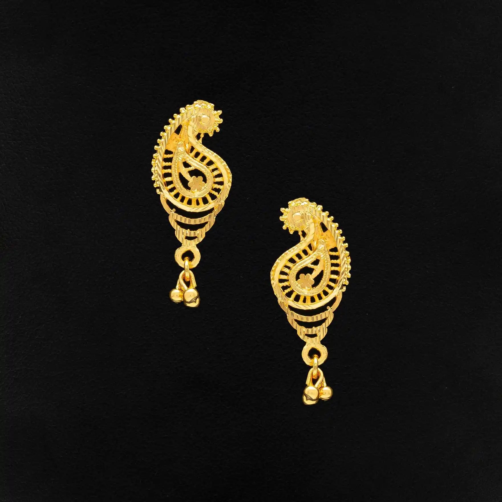 GOLDEN HANGING STUD PGHST245-09