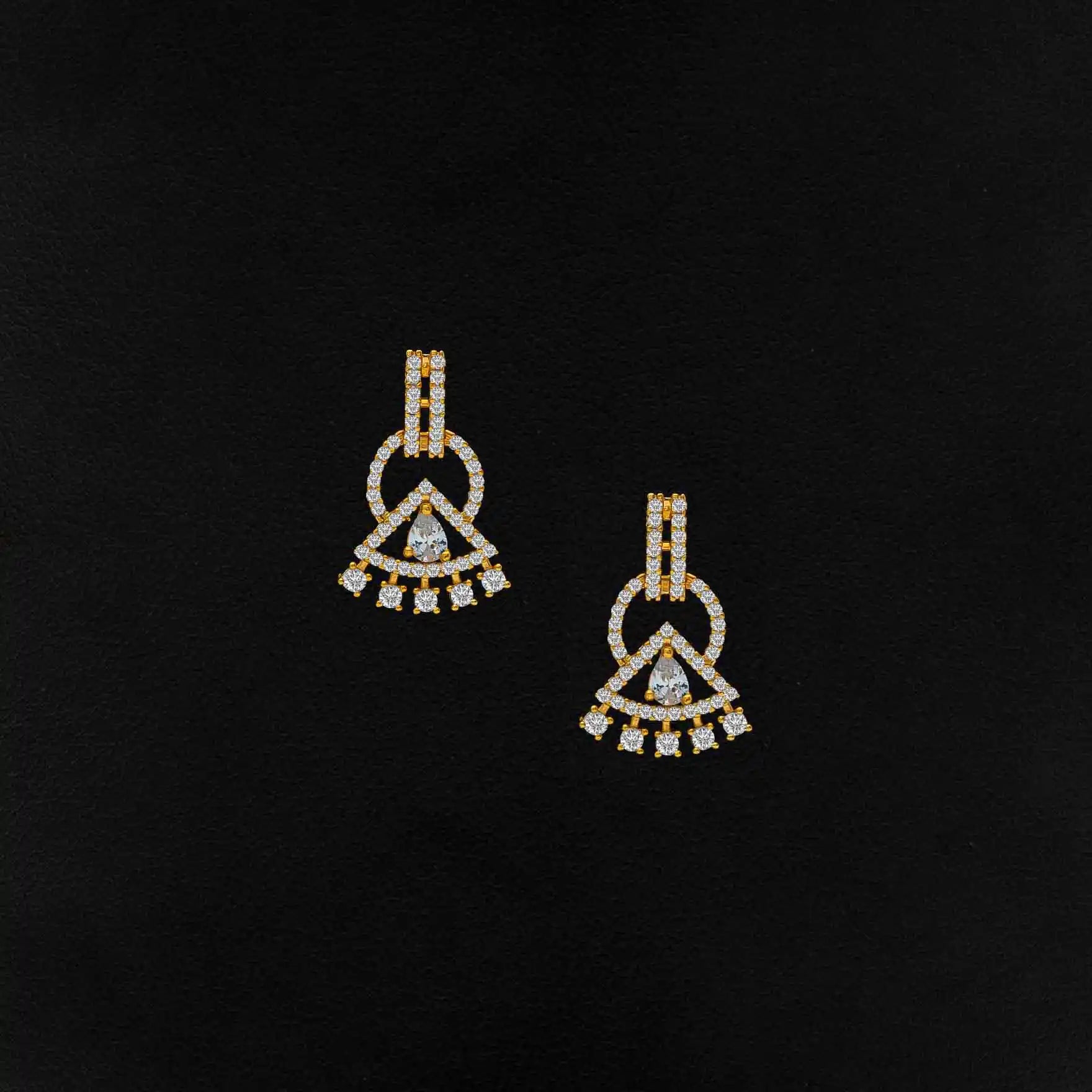 Hanging Stone Stud PSHST102W-081