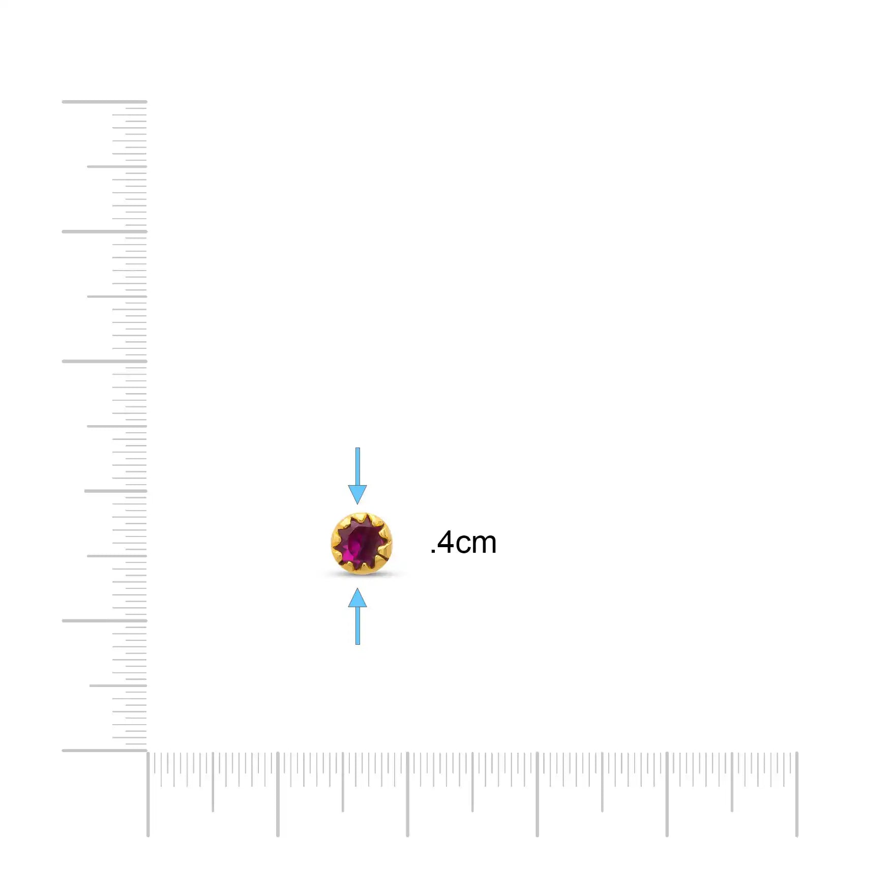STONE STUD PSST25R-05