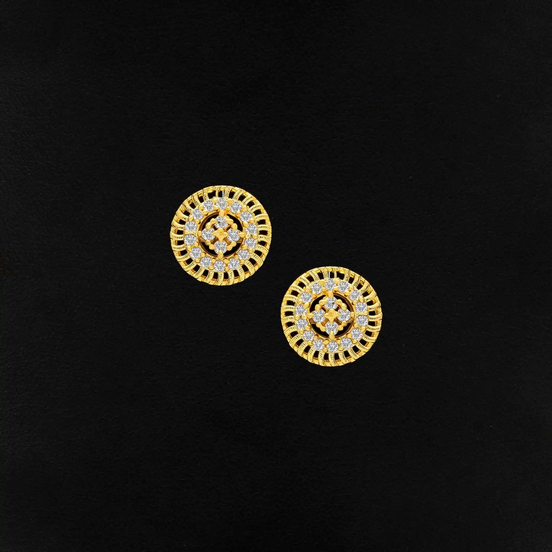 STONE EARRING PSST360W-001