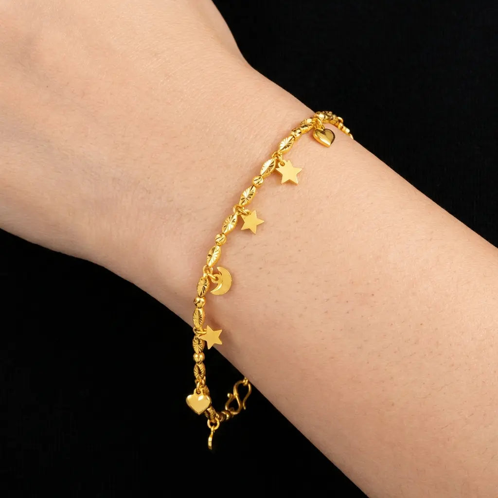GOLDEN BRACELET BANGLE PGBRHS11-512