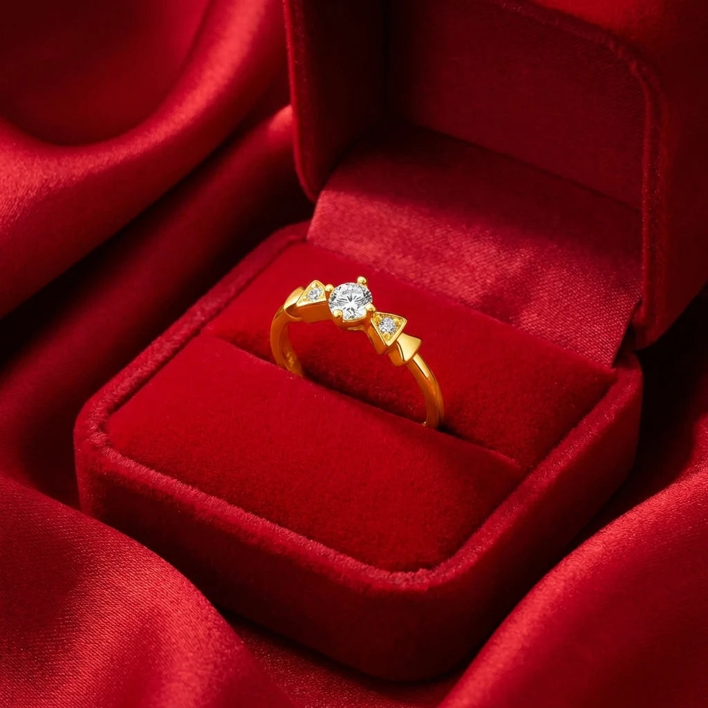 GOLDEN STONE RING PSR24W-041