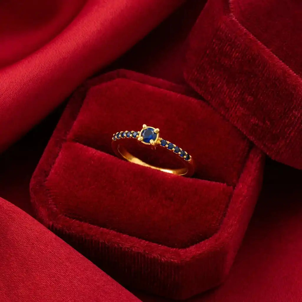 GOLDEN STONE RING PSR35BL-041