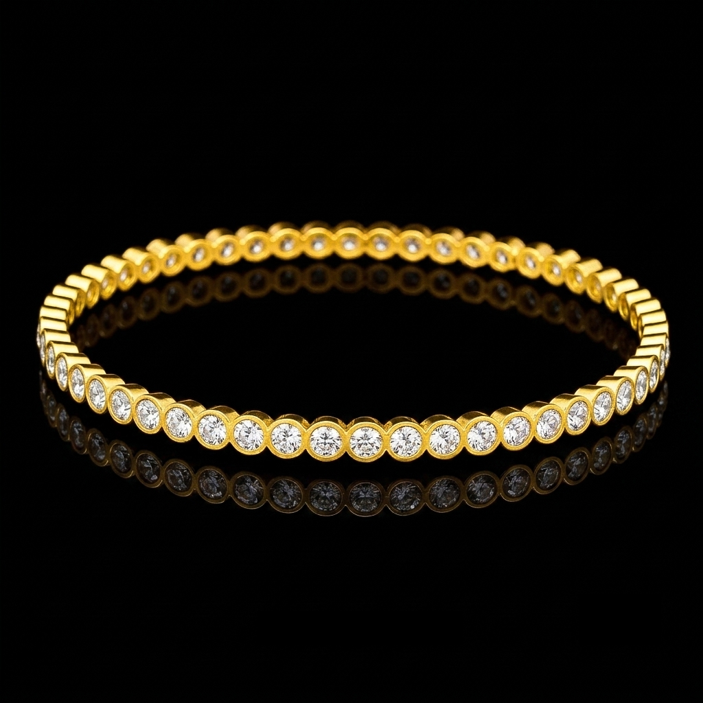Stone Bangle PSB26G-002