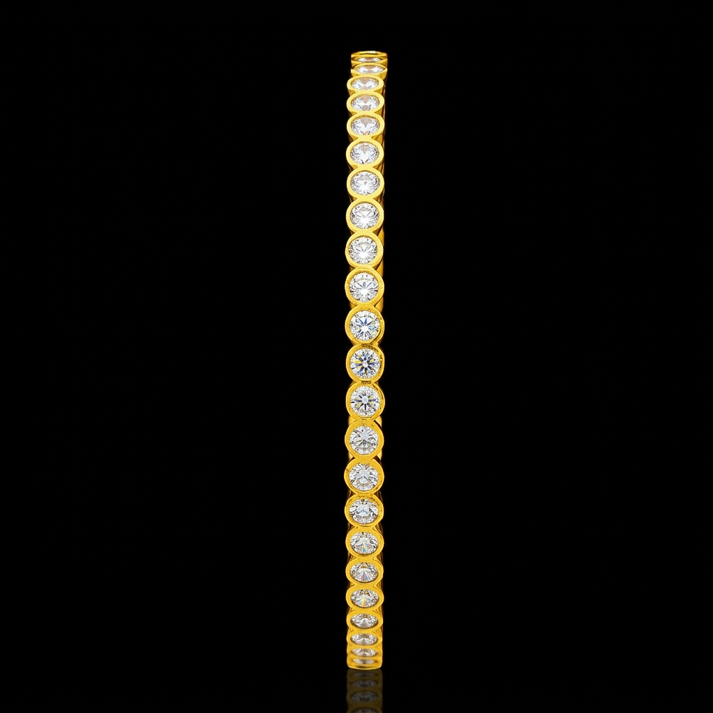Stone Bangle PSB26G-002
