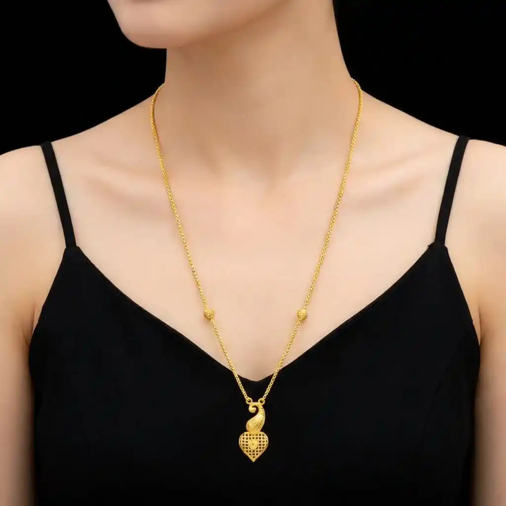 Golden Necklace PGNS111-053