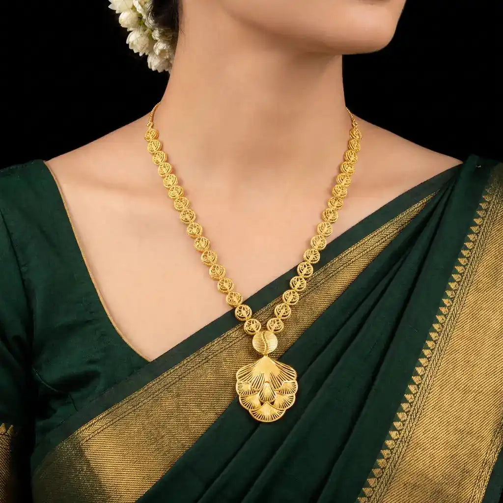 Gold Plated Necklaces For Gifting