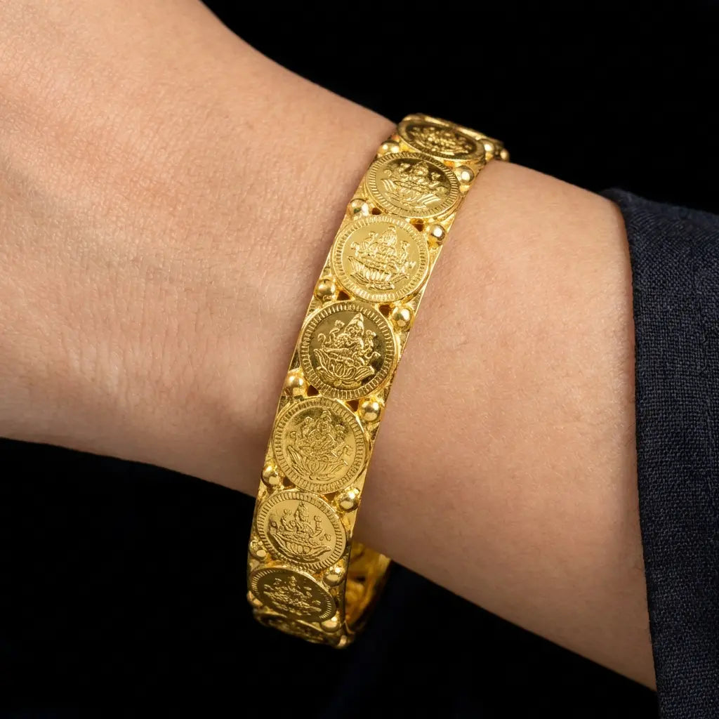 Golden Traditional Bangle PGTB1 26 023