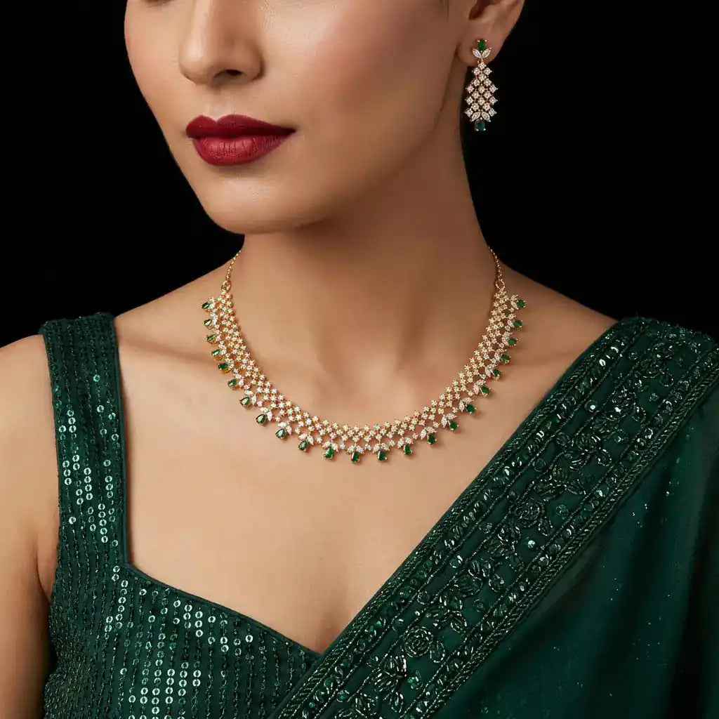 Necklace PSNS49WG-036,PSHST66WG-061