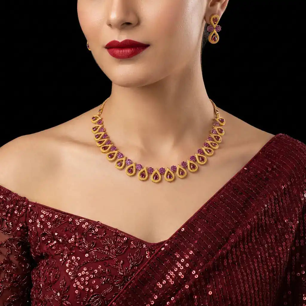 Necklace PSNS56R-035,PSST150R-041