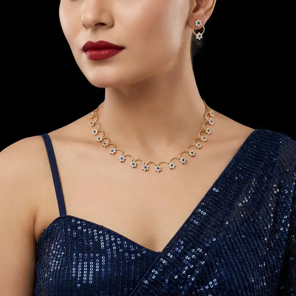 Necklace PSNSS65WBL-035