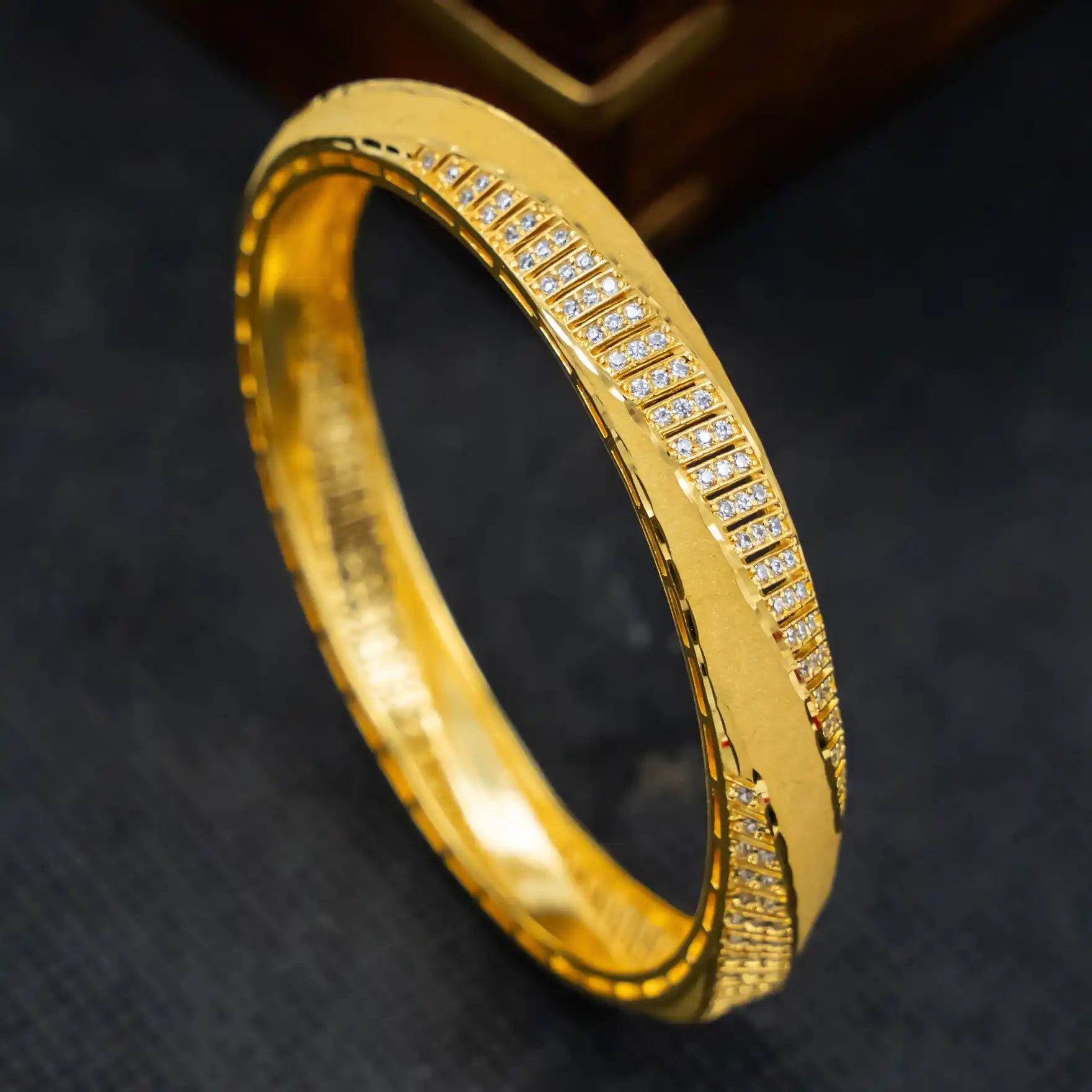 Premium Stone Bangles PMSB4W-25-006