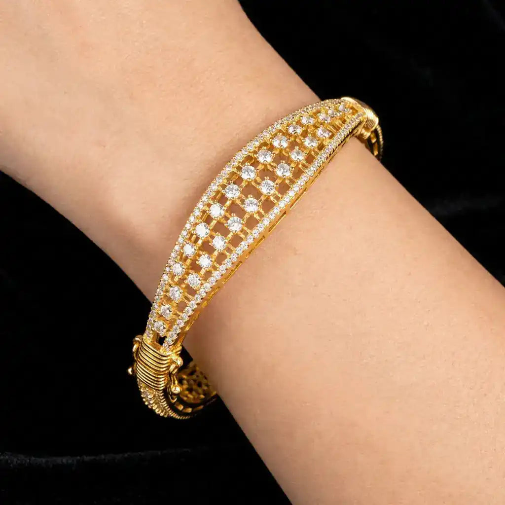 PREMIUM STONE BANGLE PMSB40W-006