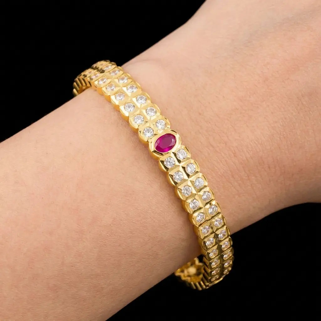 PREMIUM STONE BANGLE PMSB4WR-004