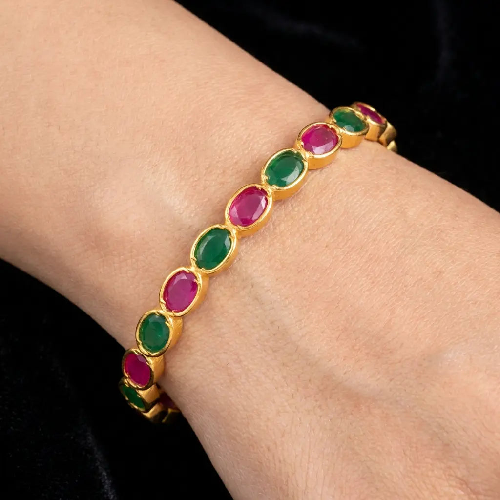 PREMIUM STONE BANGLE PMSB55RG-006
