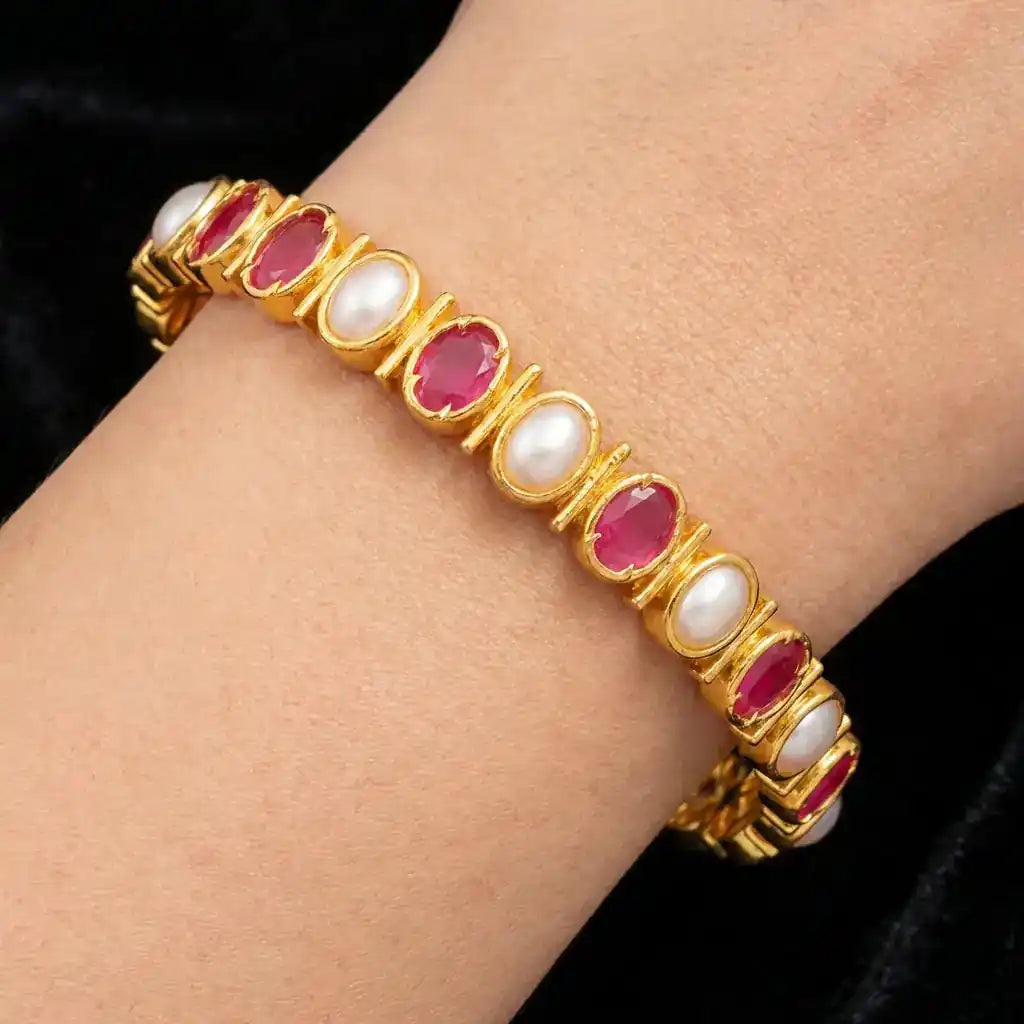 PREMIUM STONE BANGLE PMSB79RP-006