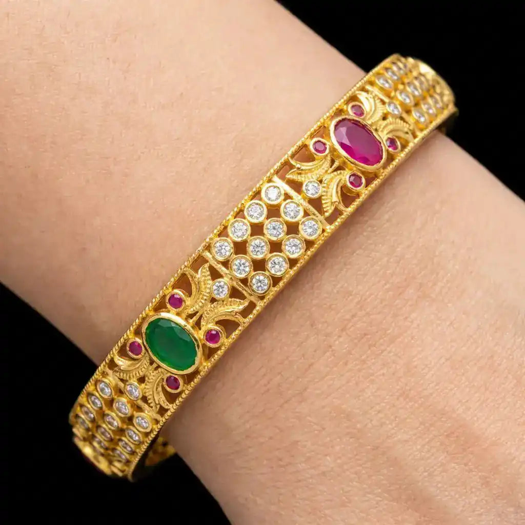 PREMIUM STONE BANGLE PMSB83WRG-006