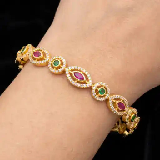 PREMIUM STONE BANGLE PMSB88WRG-006