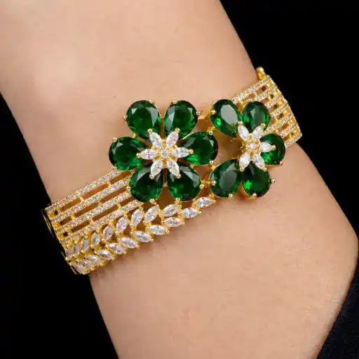 PREMIUM STONE BRACELET BANGLE PMSBRR3WG-006