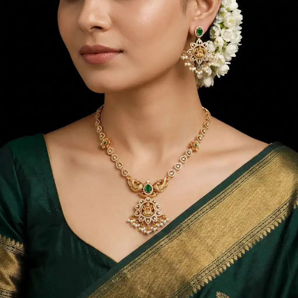 PREMIUM STONE GHERU NECKLACE SHORT SRESHTA PMSGRNSSR1WG-0011, PMSGRHSTSR1WG-023