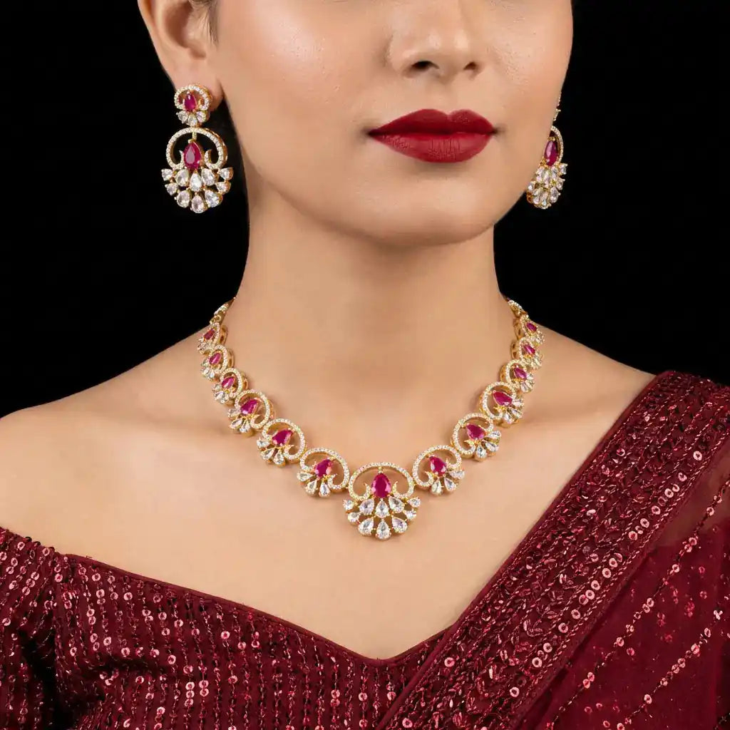 PREMIUM STONE NECKLACE SHORT PMSNS3WR-009, PMSHST12WR-022