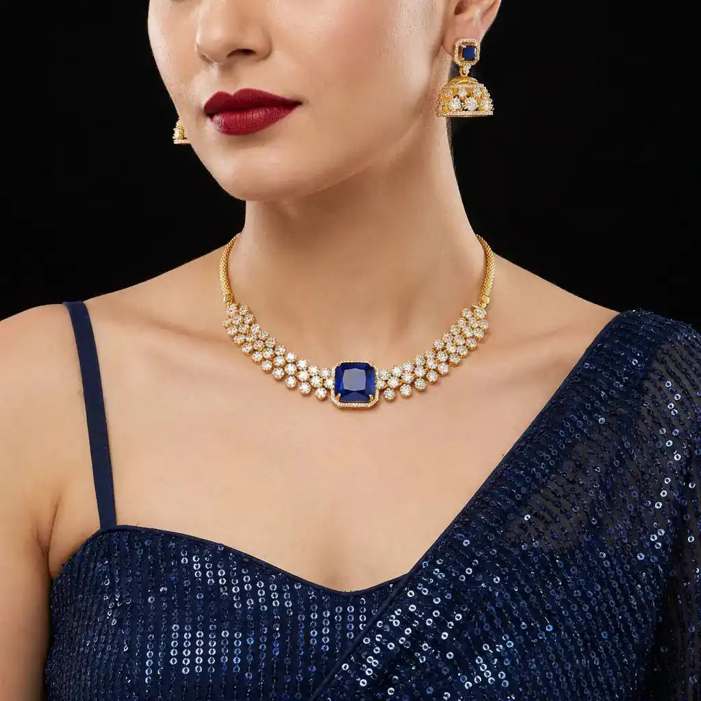  Latest Stone Necklace Sets