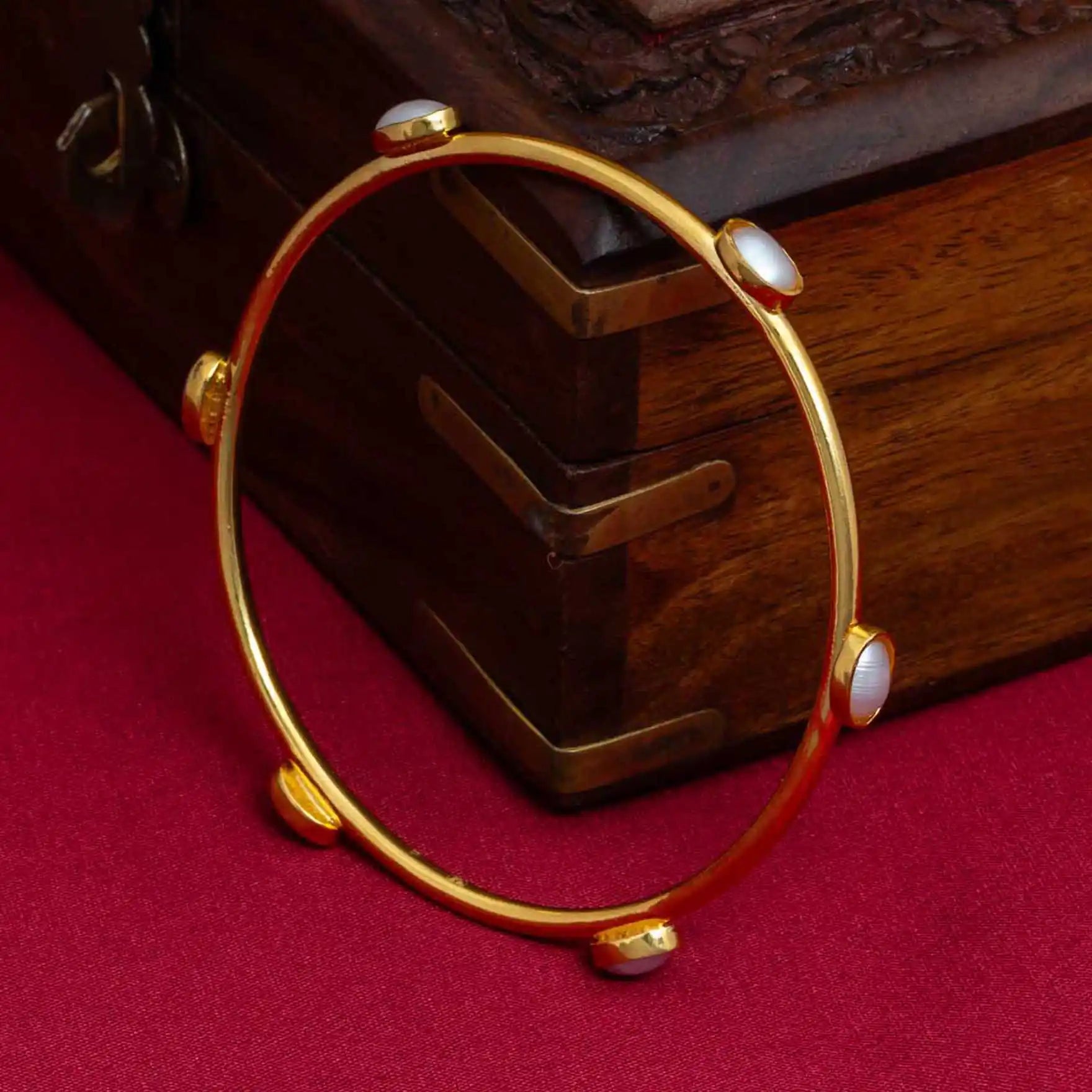 Premium Pearl Bangle PMRNSB1P-053