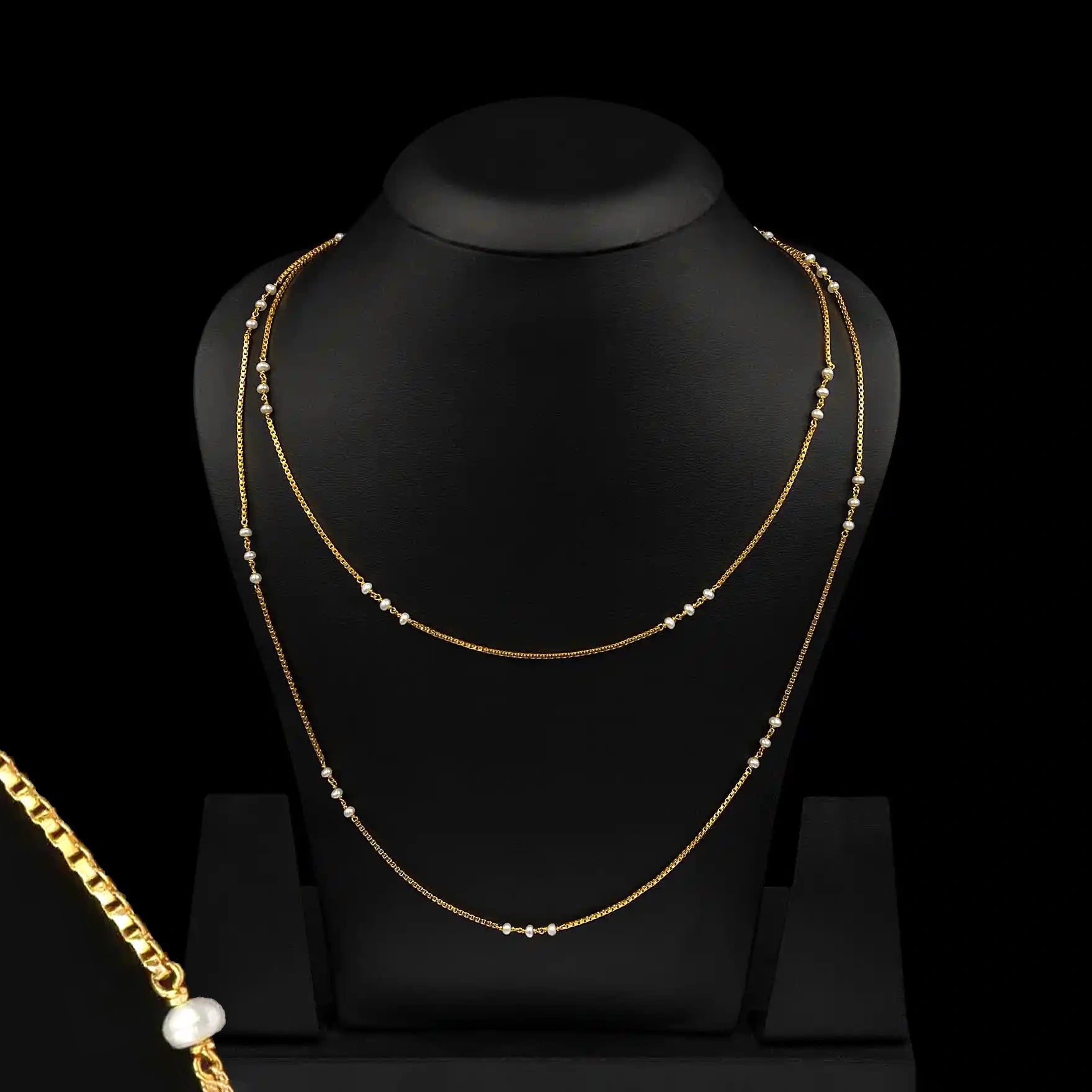 Pearl Stone chain PSC1-055