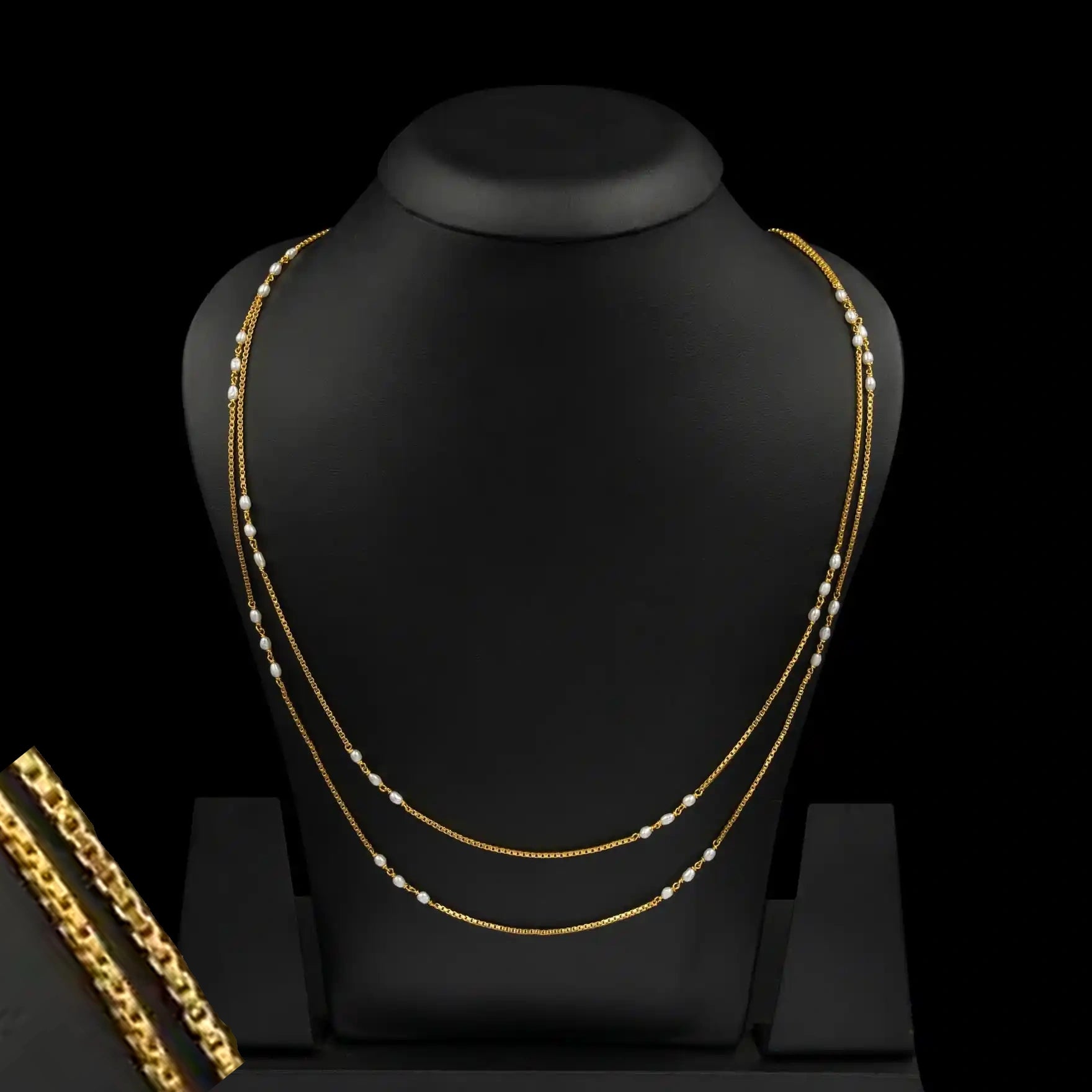 Pearl Stone chain PSC2-055