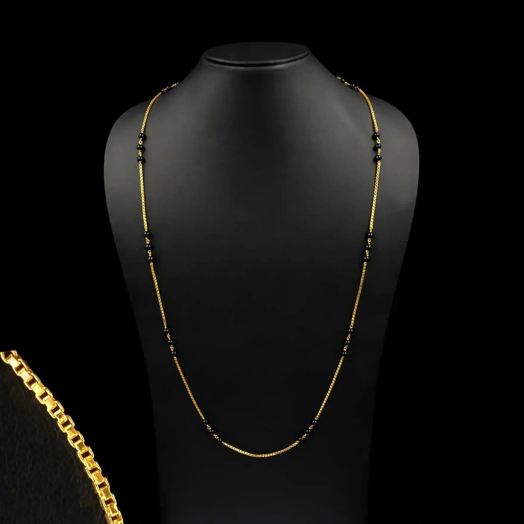 Karimani (Mangalsutra) Stone chain PSC73-10-094