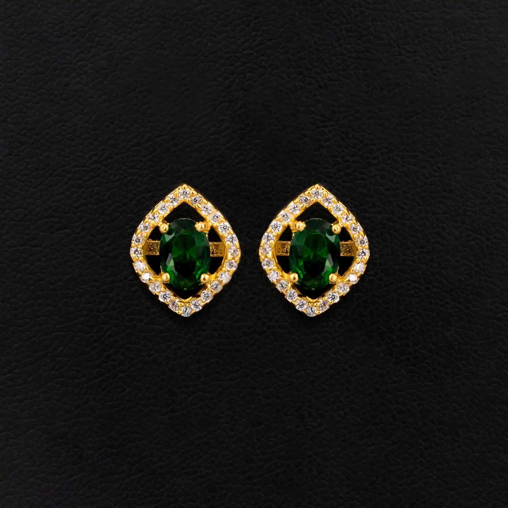 Stone earring PSST145WG-041
