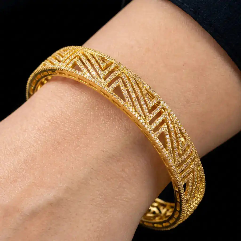 Premium Stone Bangle PMSB14W-27-006