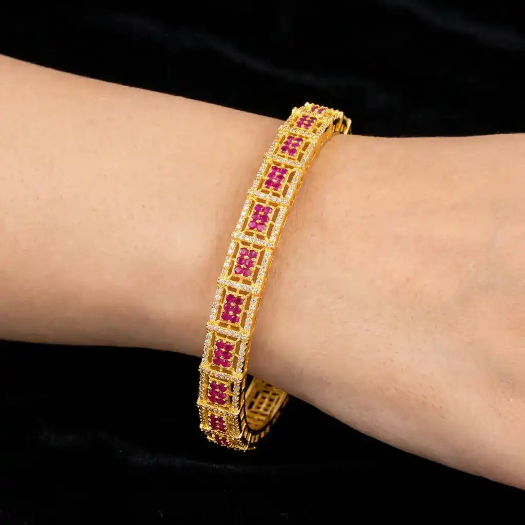 Premium Stone Bangle PMSB34WR-006