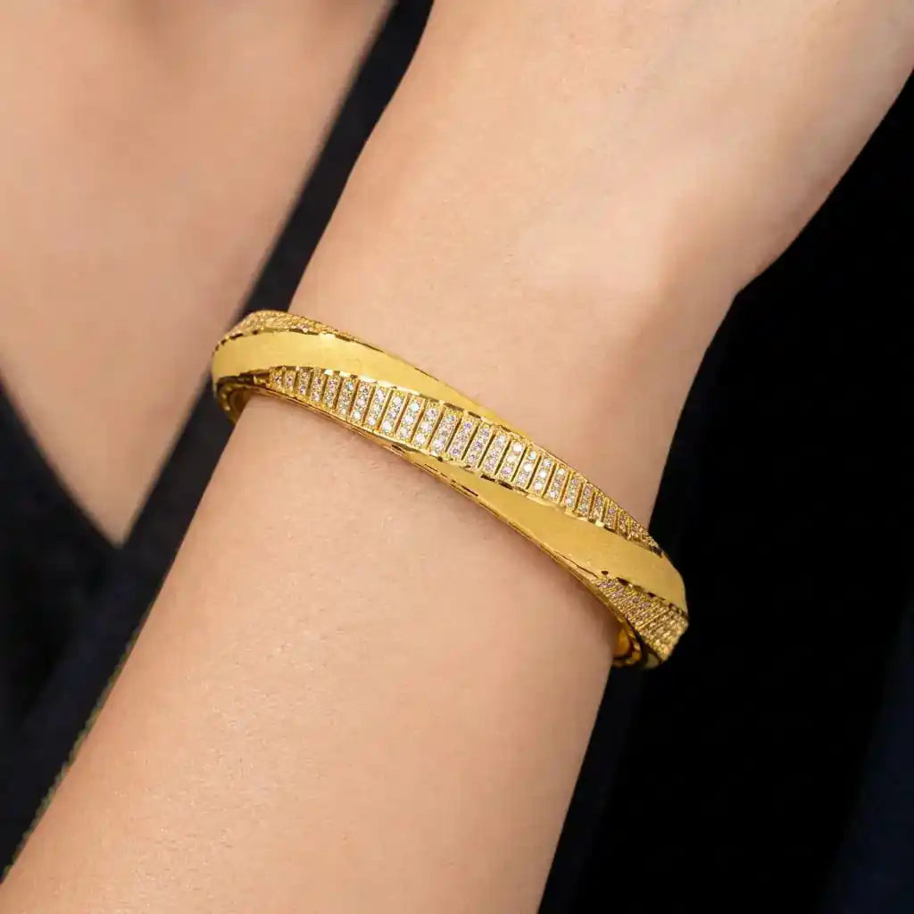 Premium Stone Bangles PMSB4W-25-006