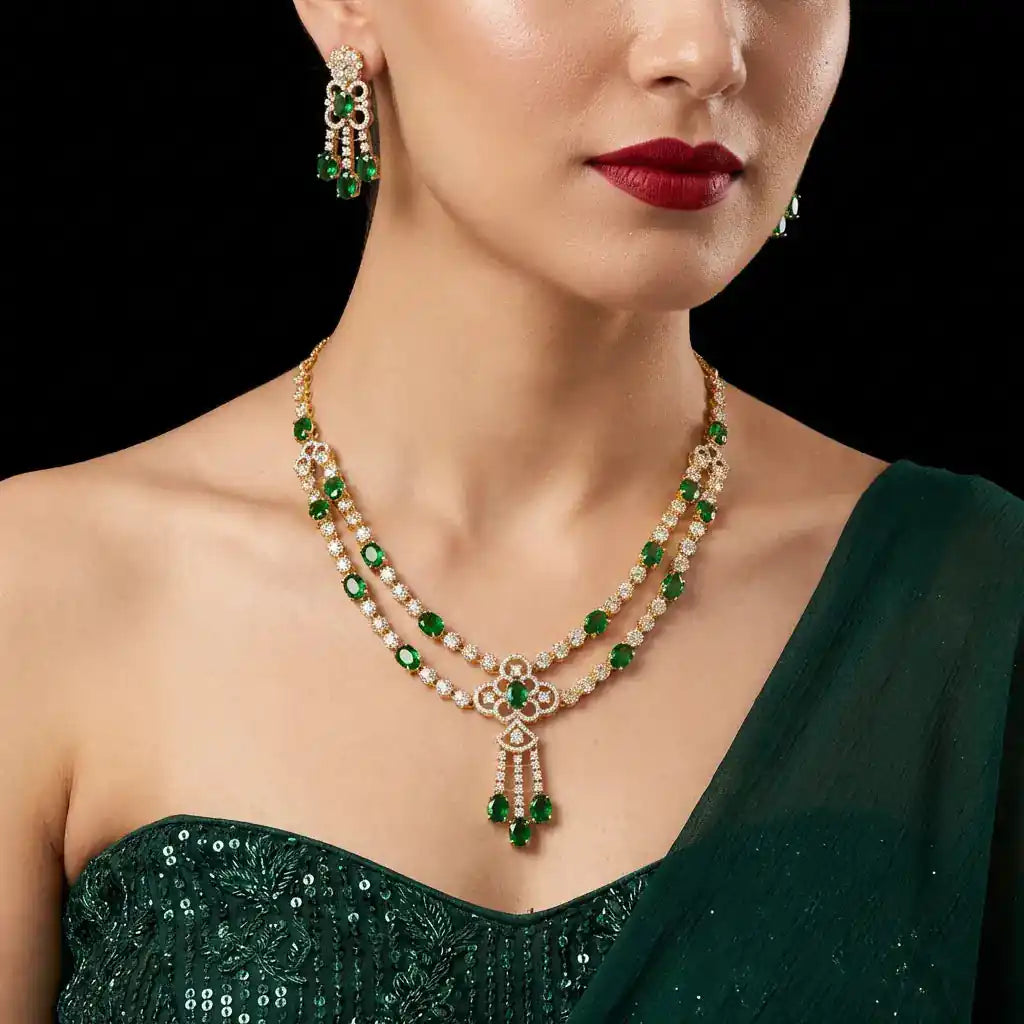 Premium Stone Necklace PMSNS1WG-0011, PMSHST12WG-082