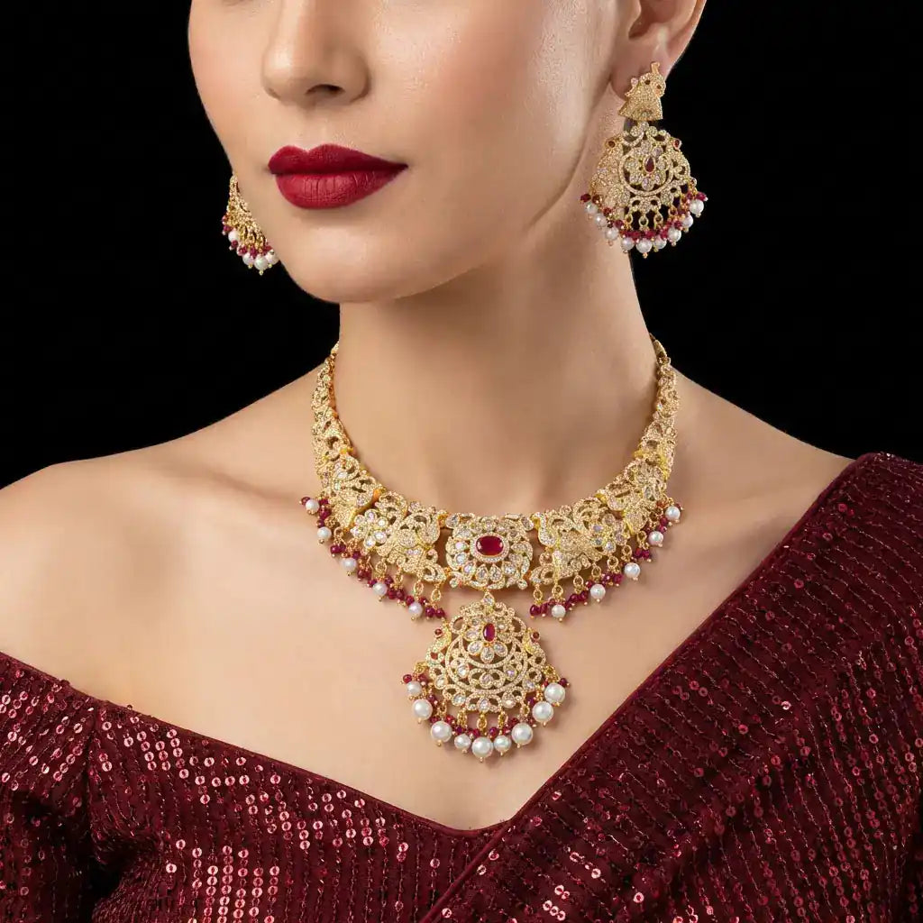 South Indian Necklace Sets