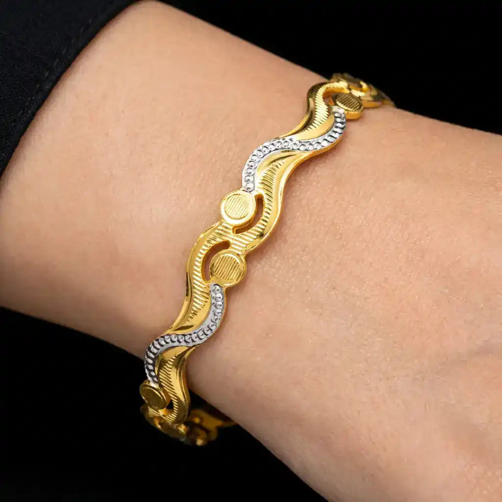 RHODIUM BANGLE PRGB214-091